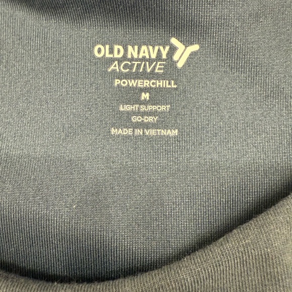 Old Navy Active Powerchill Light Support Longline Sports Bra Size Medium - Picture 5 of 6